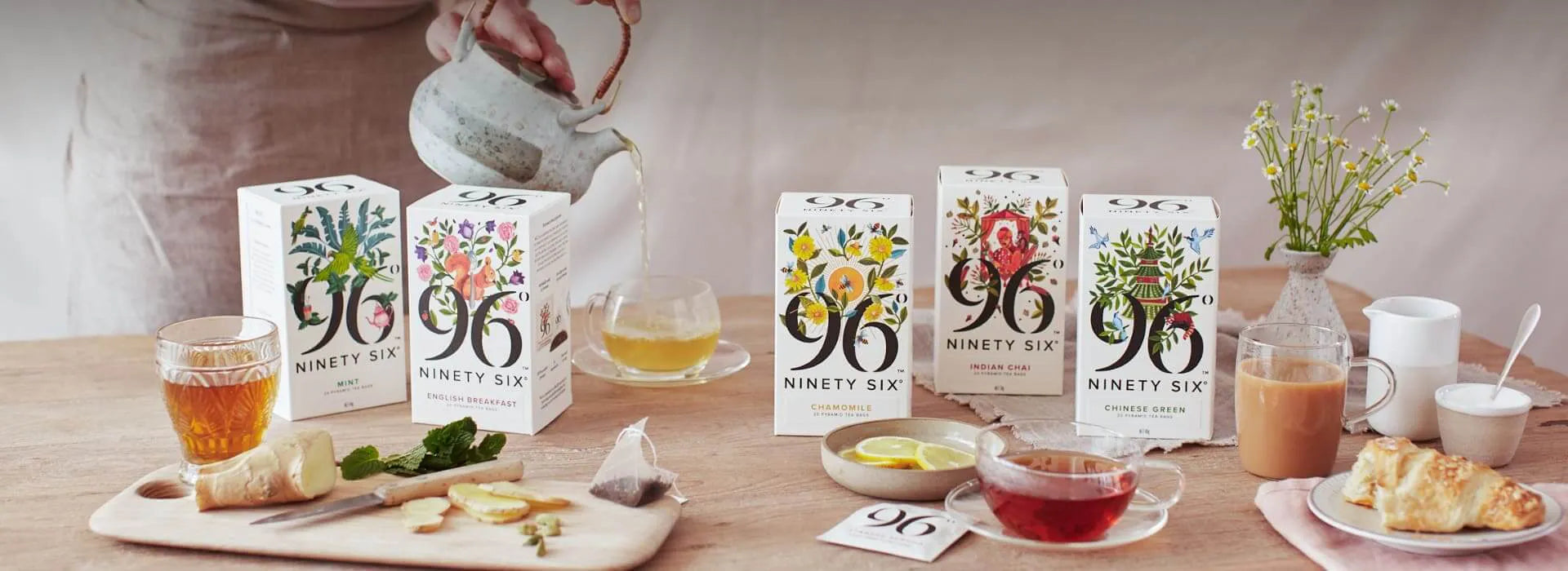 Herbal Teas Collection | Natural & Soothing Blends: 96° Tea – 96