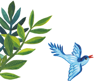 96° Blue Bird Image