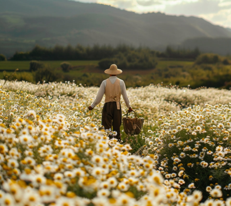 Chamomile garden